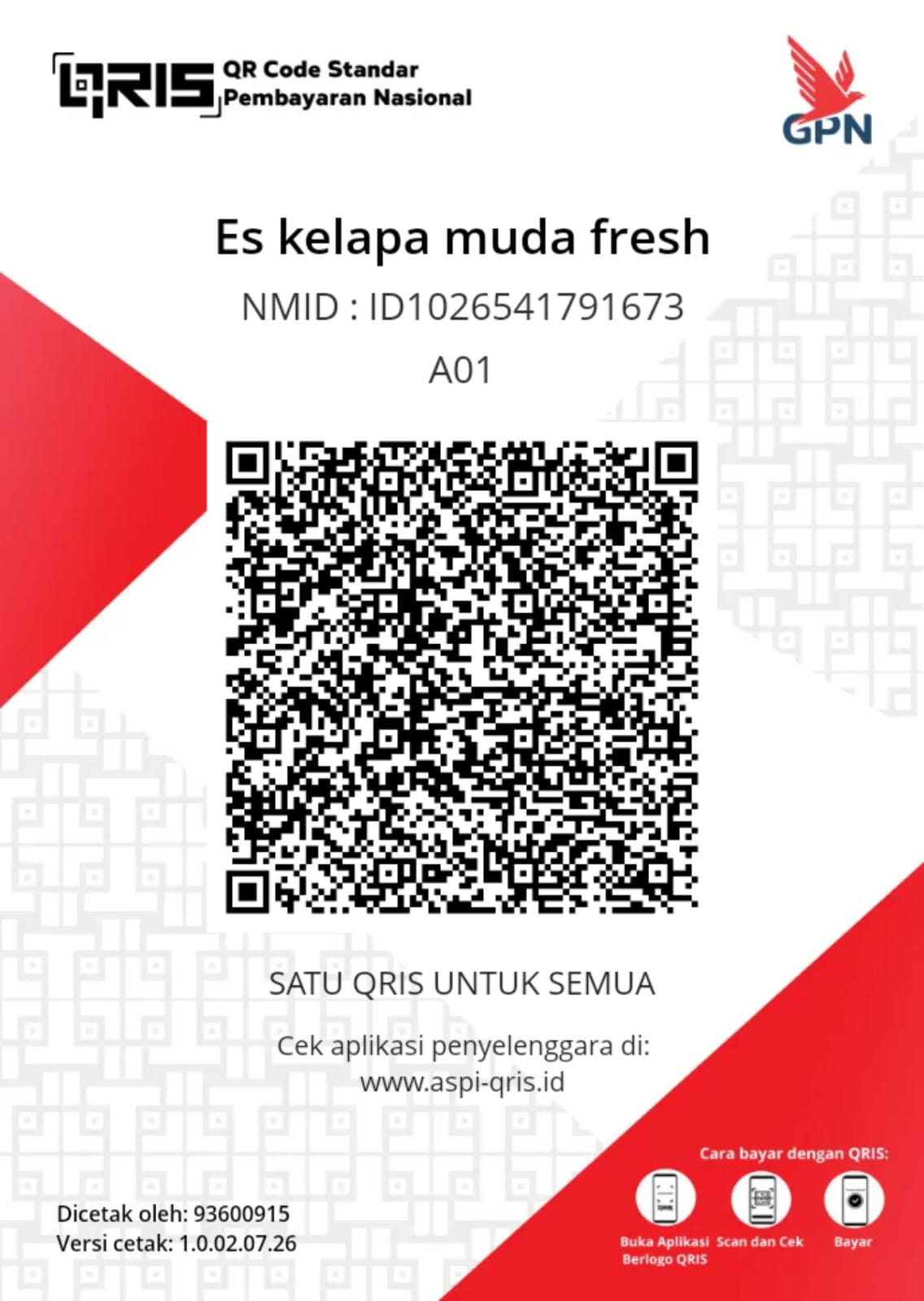 QRIS Kelapa Seger